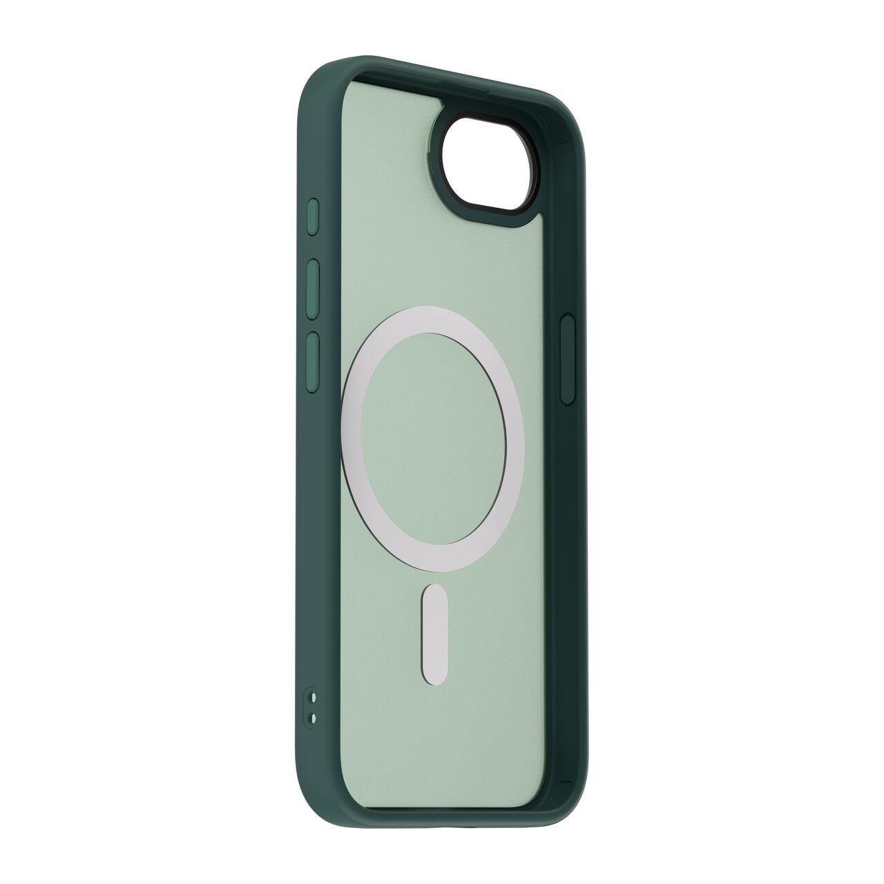 Husa de protectie NEXT ONE Mist Shield cu MagSafe pentru iPhone 16e, Verde - iSTYLE RO