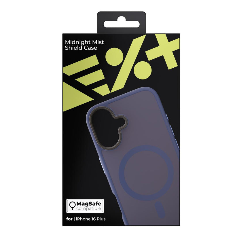 Husa de protectie NEXT ONE Mist Shield cu MagSafe pentru iPhone 16 Plus, Albastru - iSTYLE RO