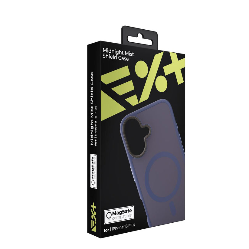 Husa de protectie NEXT ONE Mist Shield cu MagSafe pentru iPhone 16 Plus, Albastru - iSTYLE RO