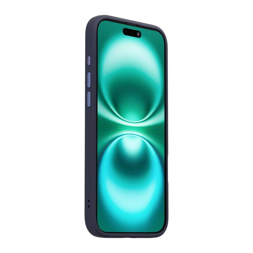 Husa de protectie NEXT ONE Mist Shield cu MagSafe pentru iPhone 16 Plus, Albastru - iSTYLE RO