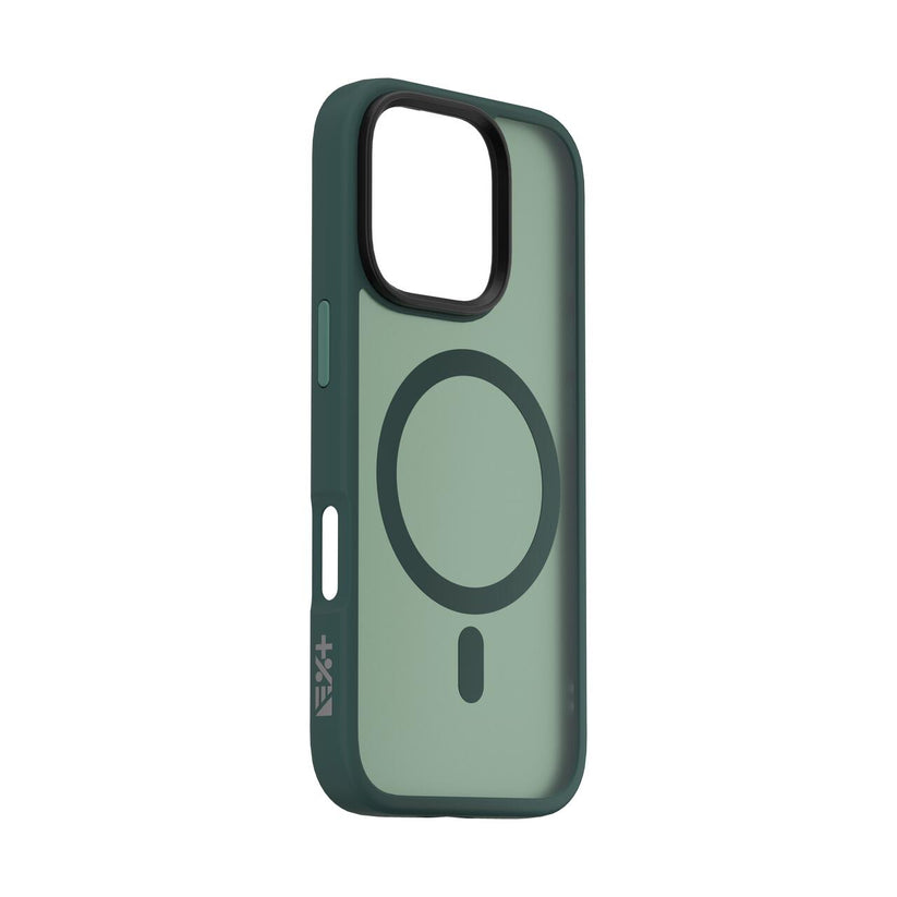 Husa de protectie NEXT ONE Mist Shield cu MagSafe pentru iPhone 16 Pro, Verde - iSTYLE RO