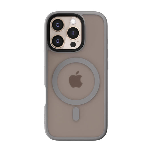 Husa de protectie NEXT ONE Mist Shield cu MagSafe pentru iPhone 16 Pro, Gri - iSTYLE RO