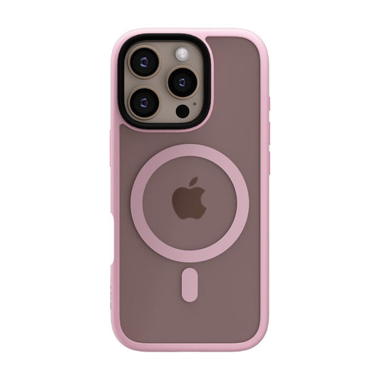 Husa de protectie NEXT ONE Mist Shield cu MagSafe pentru iPhone 16 Pro Max, Roz - iSTYLE RO