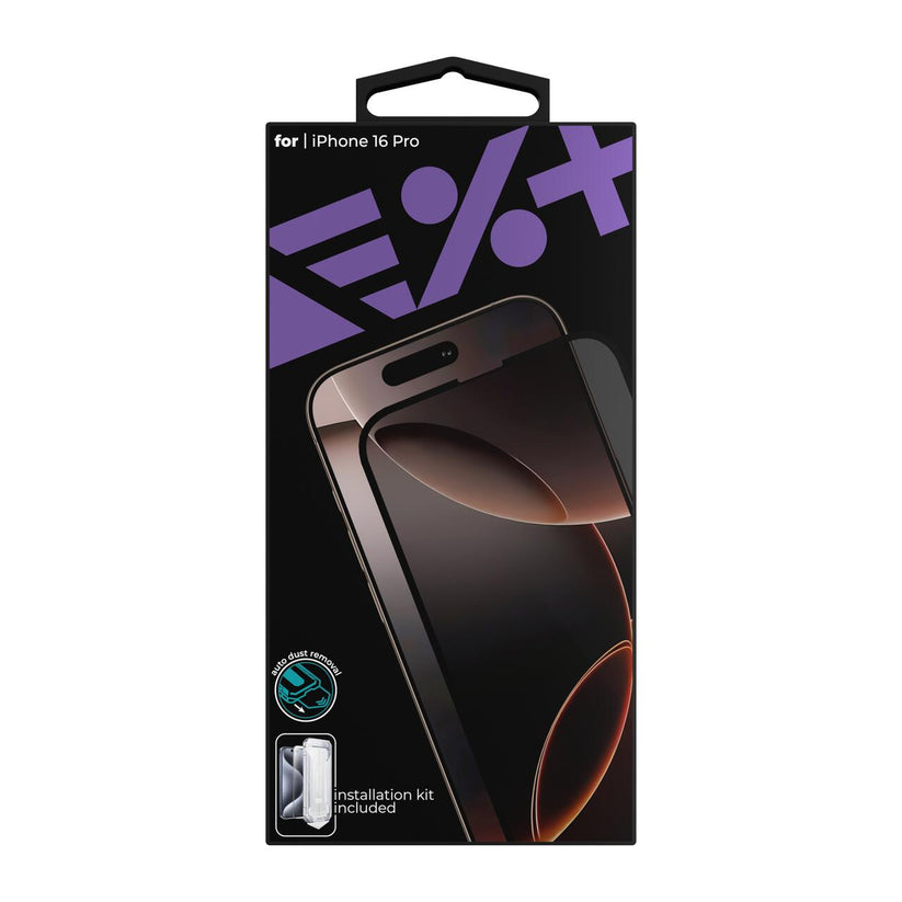 Folie de protectie din sticla privacy NEXT ONE pentru iPhone 16 Pro - iSTYLE RO