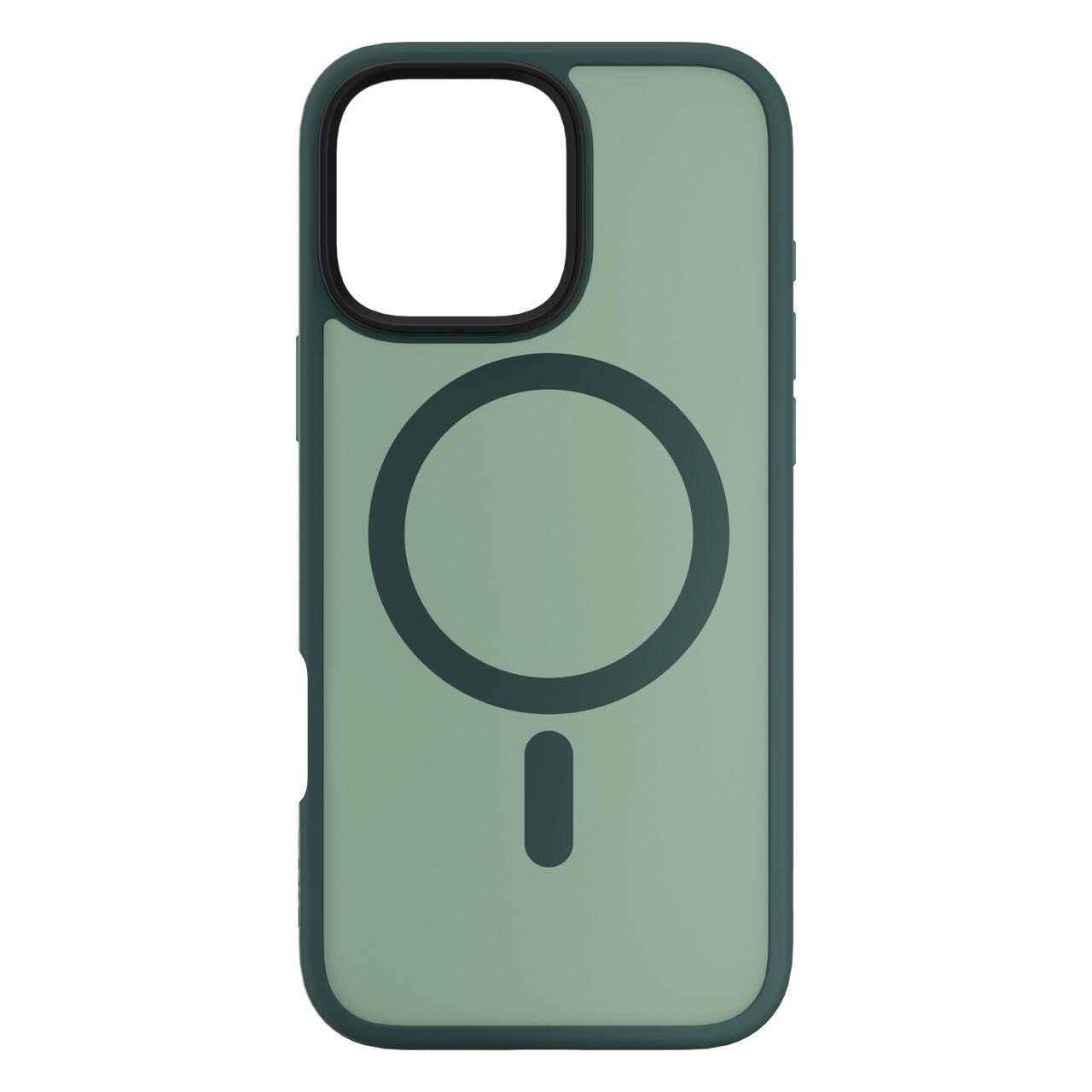 Husa de protectie NEXT ONE Mist Shield cu MagSafe pentru iPhone 16 Pro Max, Verde - iSTYLE RO