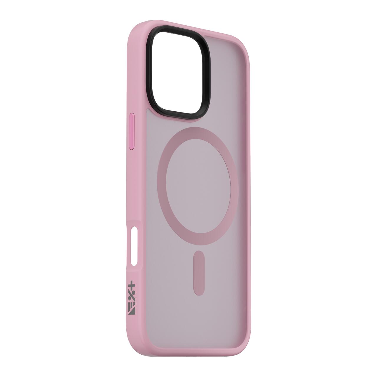Husa de protectie NEXT ONE Mist Shield cu MagSafe pentru iPhone 16 Pro Max, Roz - iSTYLE RO