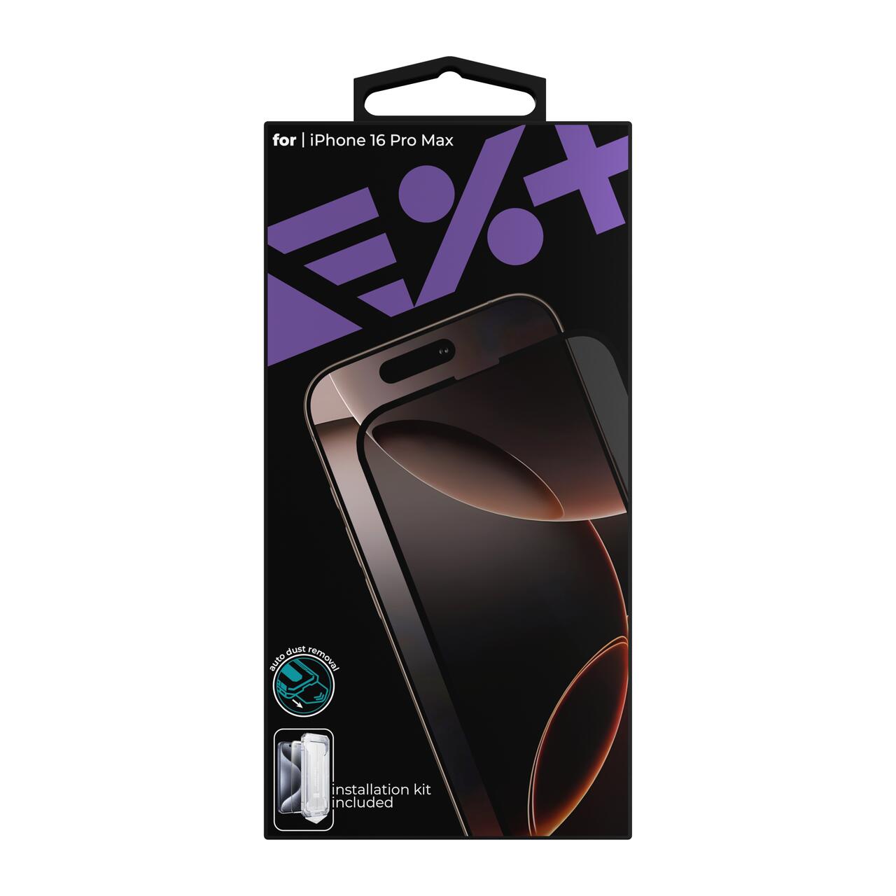 Folie de protectie din sticla privacy NEXT ONE pentru iPhone 16 Pro Max - iSTYLE RO