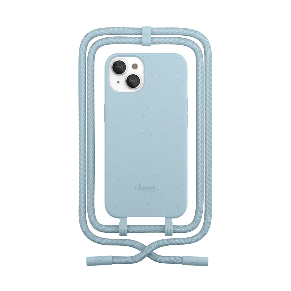 Husa de protectie Woodcessories Change Case pentru iPhone 13, Pastel Blue - iSTYLE RO