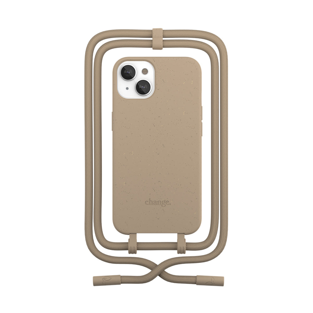 Husa de protectie Woodcessories Change Case pentru iPhone 13, Taupe - iSTYLE RO