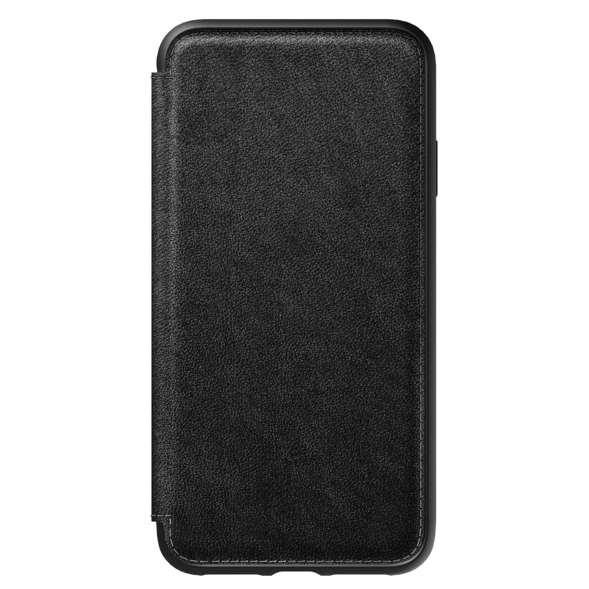 Husa de protectie Nomad Folio pentru iPhone Xs Max, Piele, Negru - iSTYLE RO