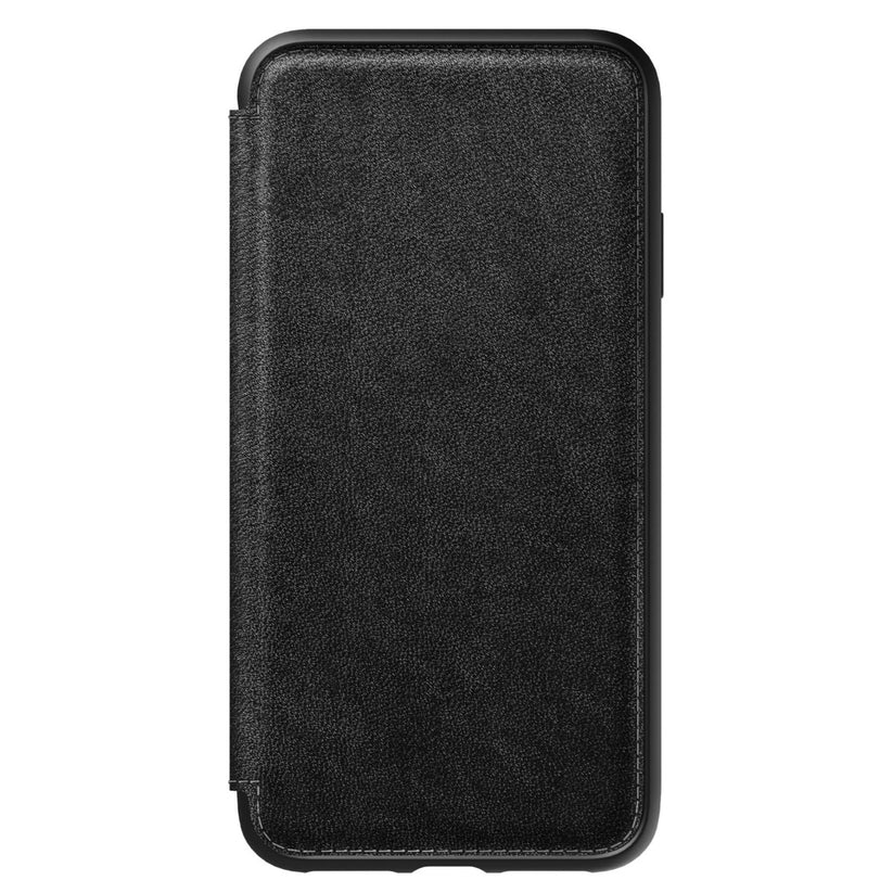 Husa de protectie Nomad Folio pentru iPhone Xs Max, Piele, Negru - iSTYLE RO