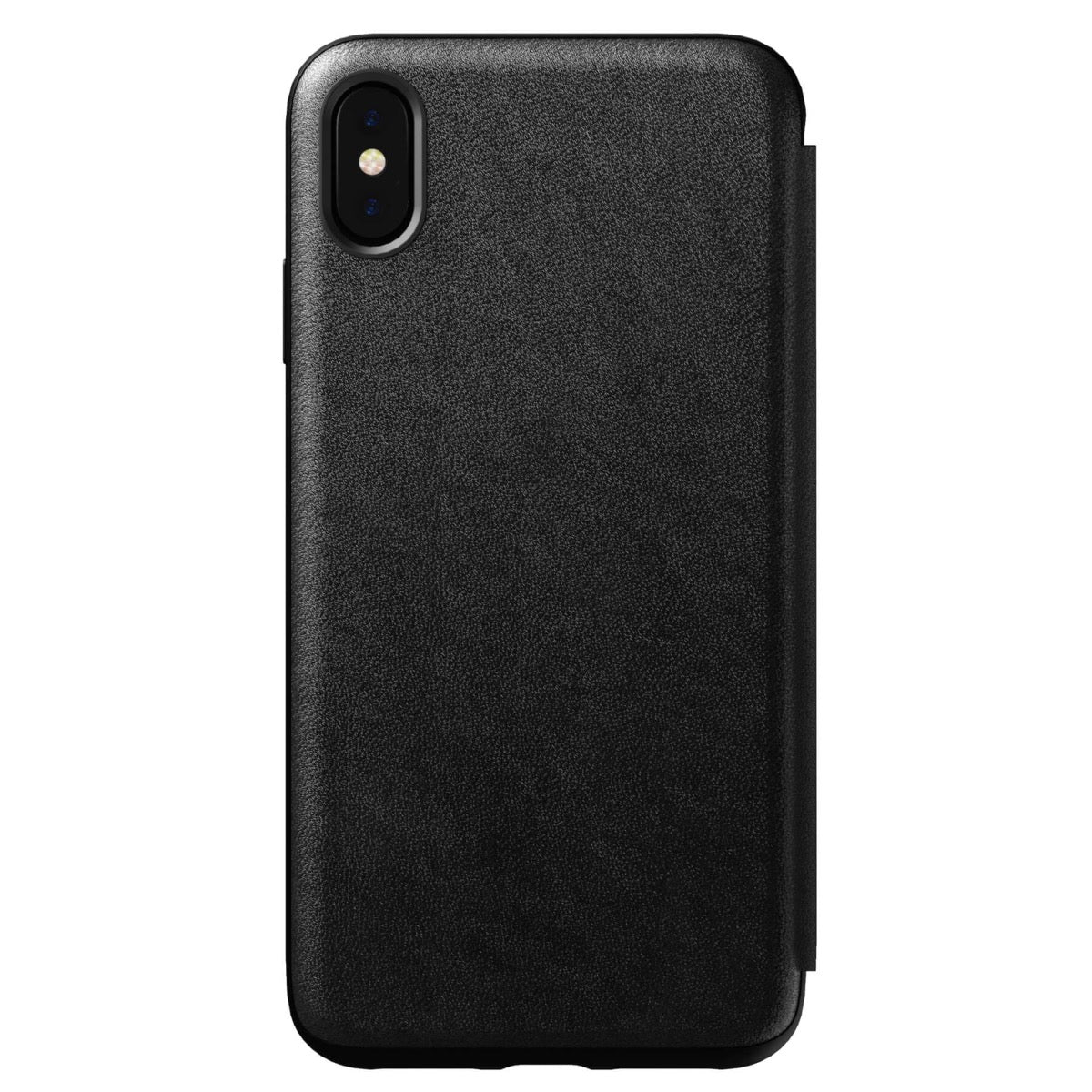 Husa de protectie Nomad Folio pentru iPhone Xs Max, Piele, Negru - iSTYLE RO