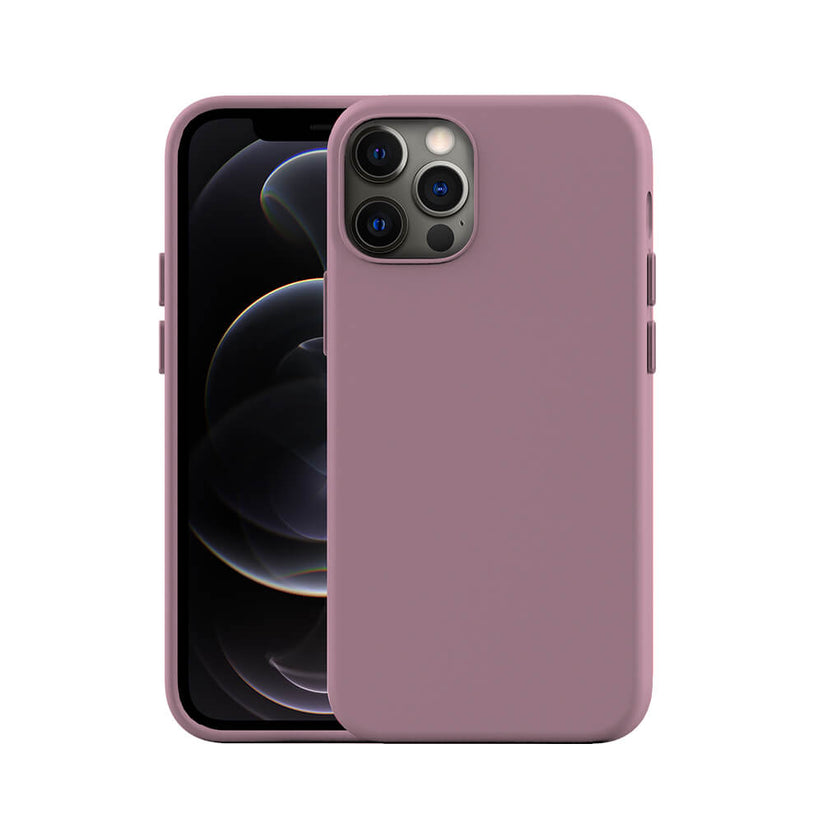 Husa de protectie NEXT ONE pentru iPhone 12 / iPhone 12 Pro, Silicon, Roz - iSTYLE RO
