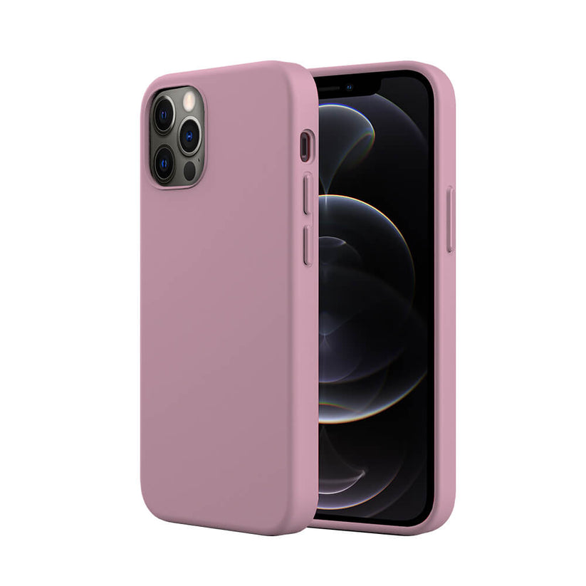 Husa de protectie NEXT ONE pentru iPhone 12 / iPhone 12 Pro, Silicon, Roz - iSTYLE RO