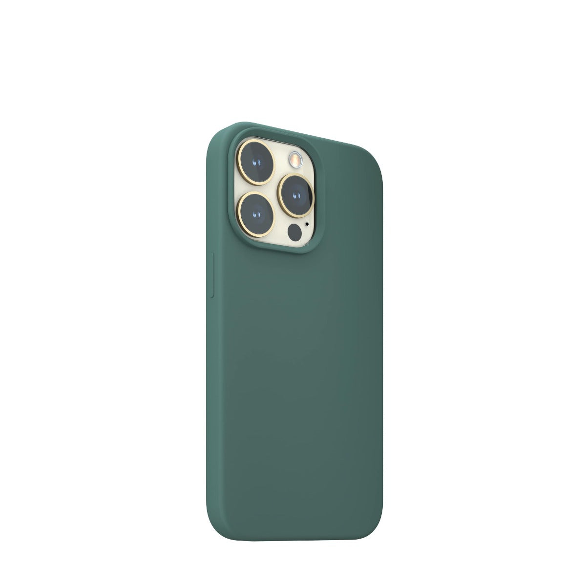 Husa de protectie NEXT ONE cu MagSafe pentru iPhone 13 Pro, Silicon, Verde - iSTYLE RO