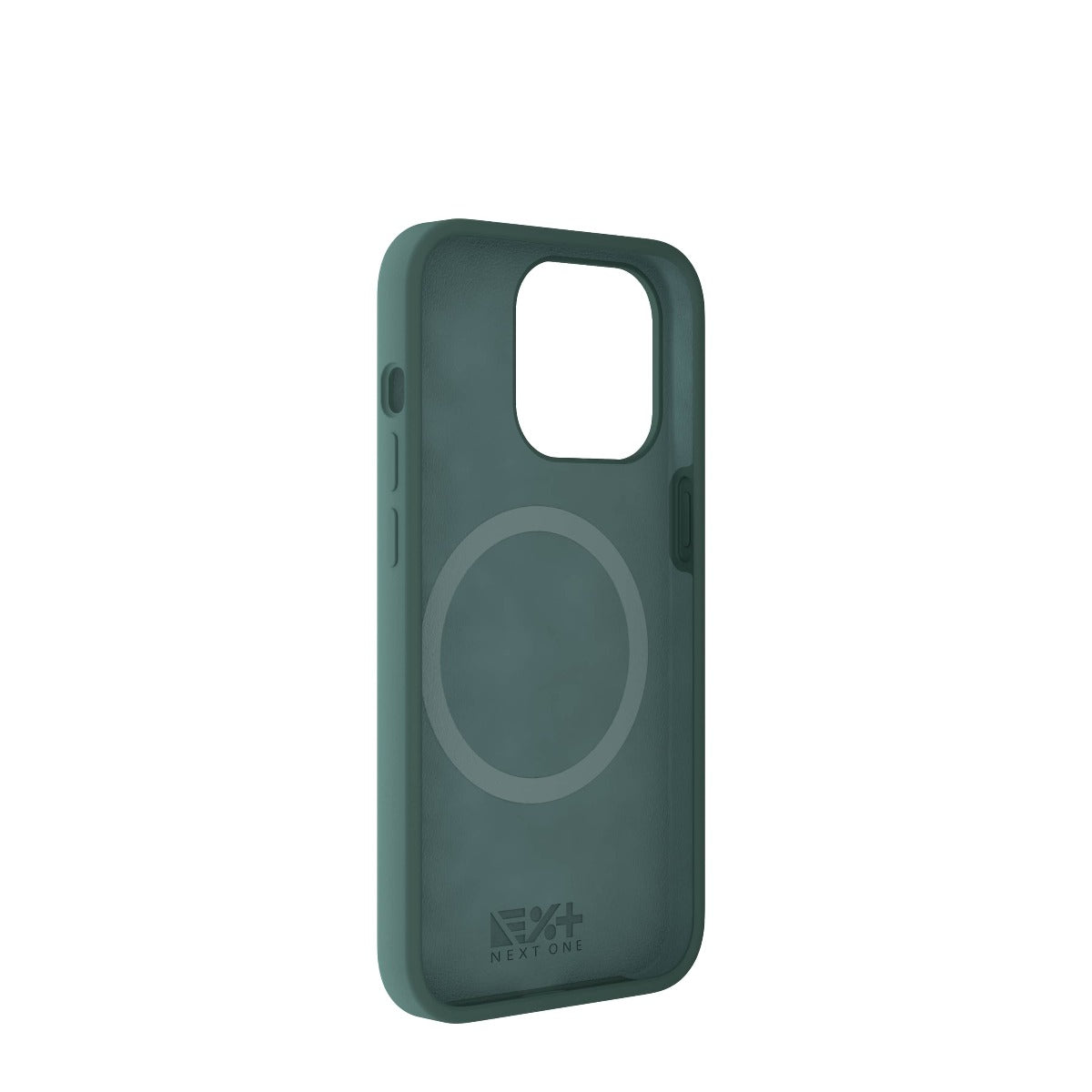 Husa de protectie NEXT ONE cu MagSafe pentru iPhone 13 Pro, Silicon, Verde - iSTYLE RO