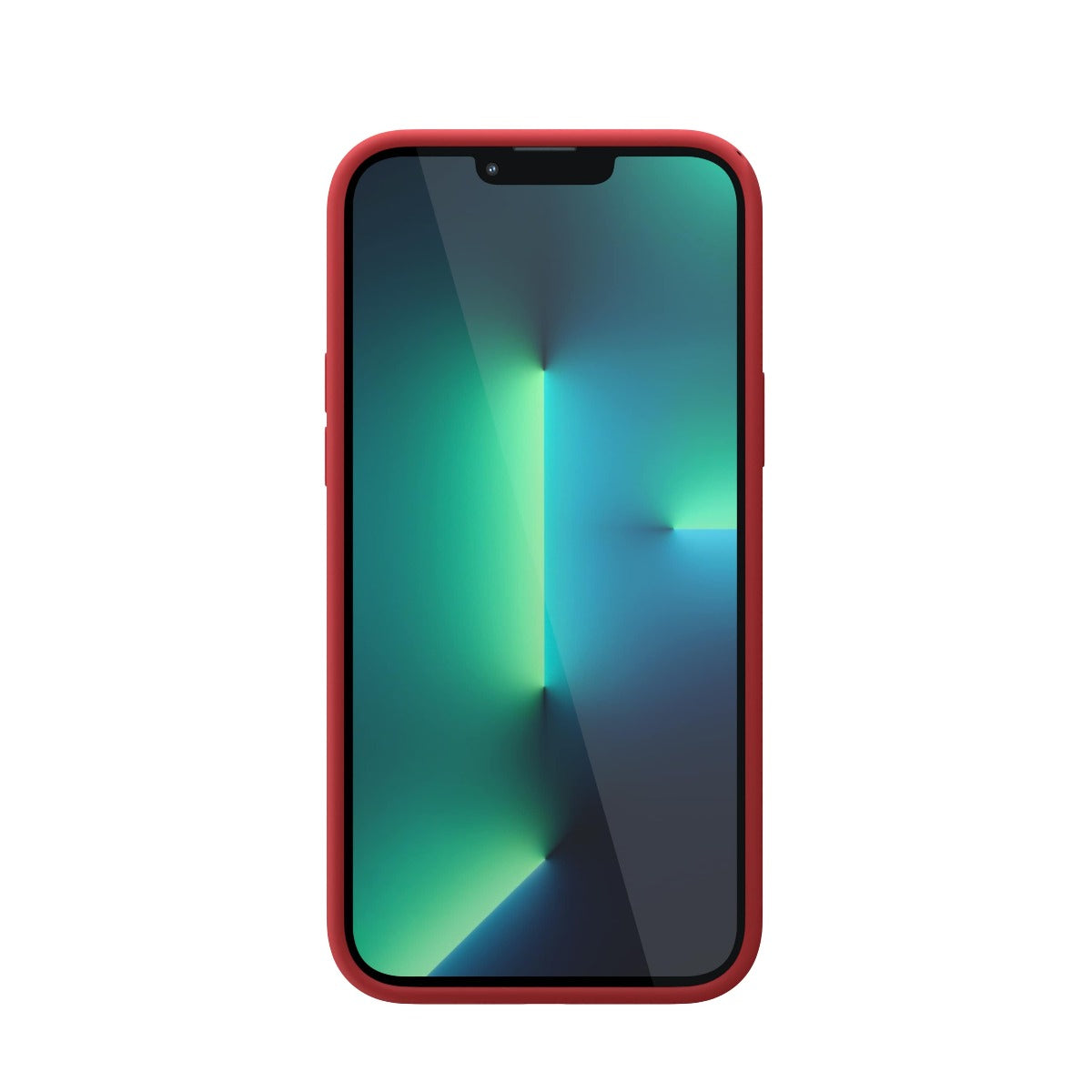 Husa de protectie NEXT ONE cu MagSafe pentru iPhone 13 Pro Max, Silicon, Rosu - iSTYLE RO