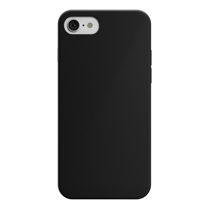 Husa de protectie NEXT ONE pentru iPhone SE, Silicon, Negru - iSTYLE RO