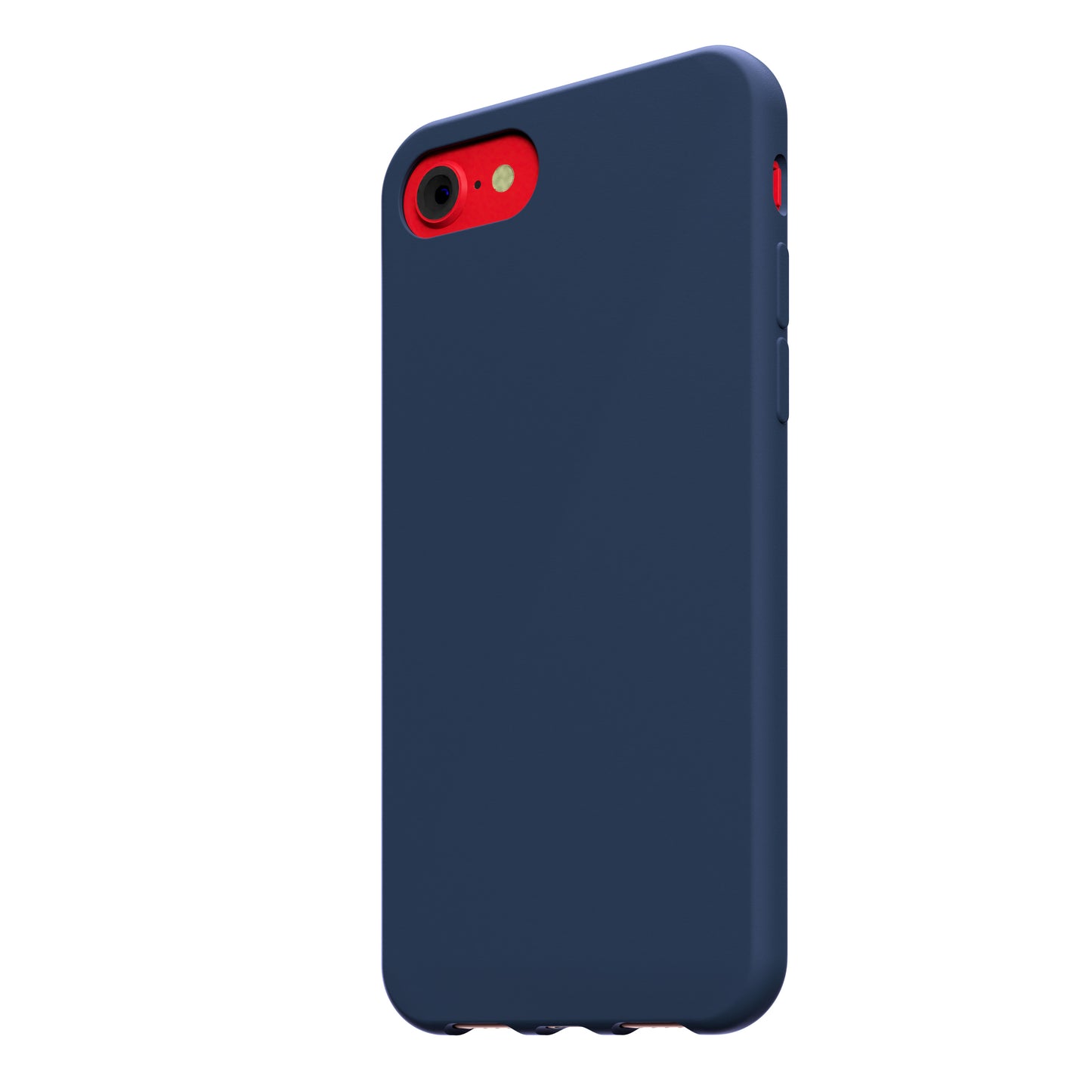 Husa de protectie NEXT ONE pentru iPhone SE, Silicon, Albastru - iSTYLE RO