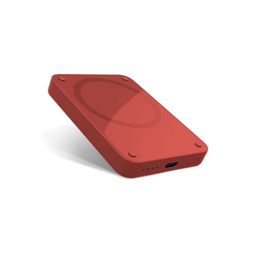 Baterie externa iSTYLE 4200mAh Magsafe compatiable Powerbank, Rosu - iSTYLE RO