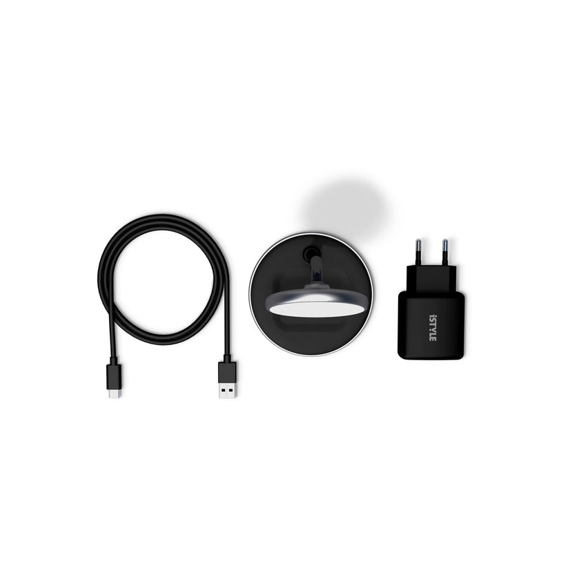 Incarcator iSTYLE Magnetic 2in1 Wireless, compatibil MagSafe, 15W/10W/7,5W + 18W QC, Negru - iSTYLE RO