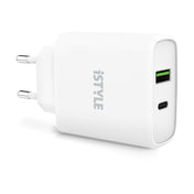 Adaptor priza iStyle 38W Pro Charger (20W USB-C; 18W USB-A) - iSTYLE RO