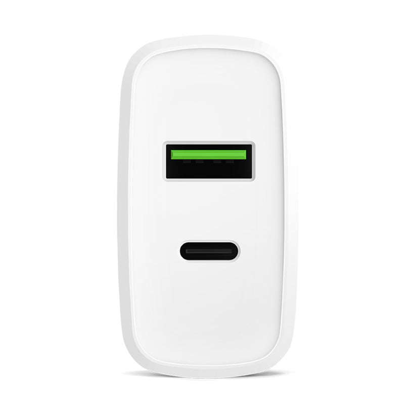 Adaptor priza iStyle 38W Pro Charger (20W USB-C; 18W USB-A) - iSTYLE RO