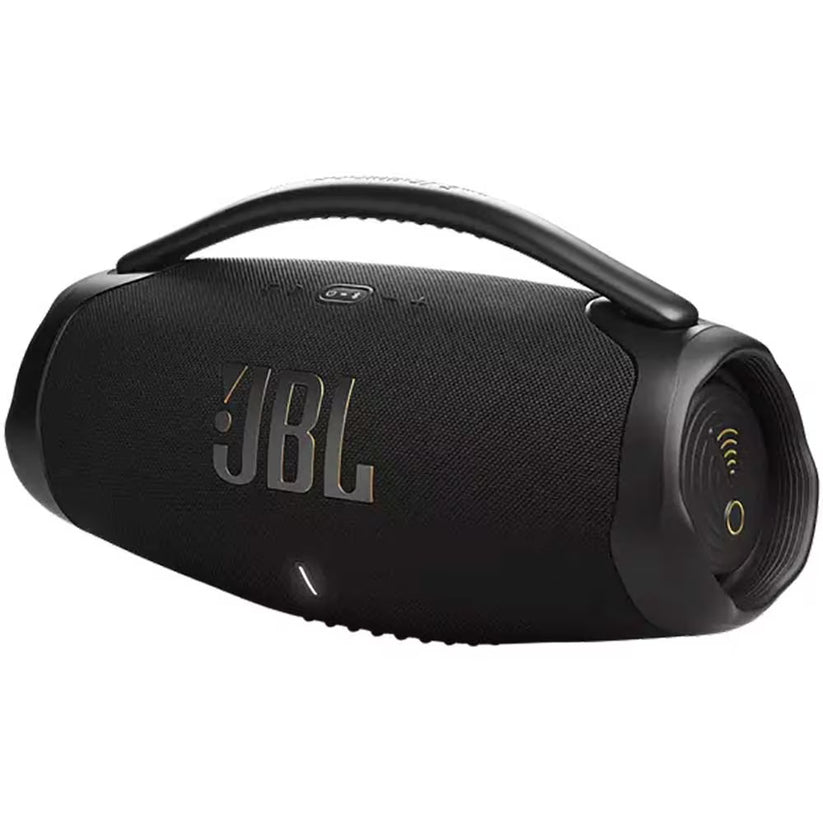 Boxa portabila JBL Boombox 3 Wi-Fi, 200W, Bluetooth, Powerbank, Waterproof, negru - iSTYLE RO