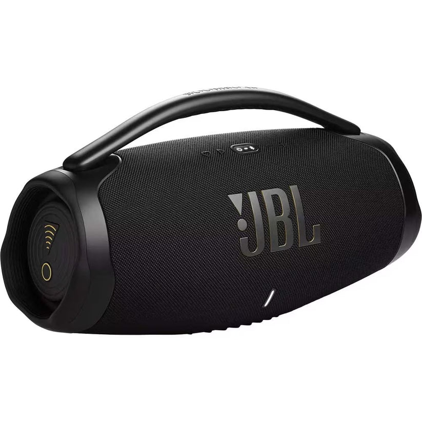 Boxa portabila JBL Boombox 3 Wi-Fi, 200W, Bluetooth, Powerbank, Waterproof, negru - iSTYLE RO