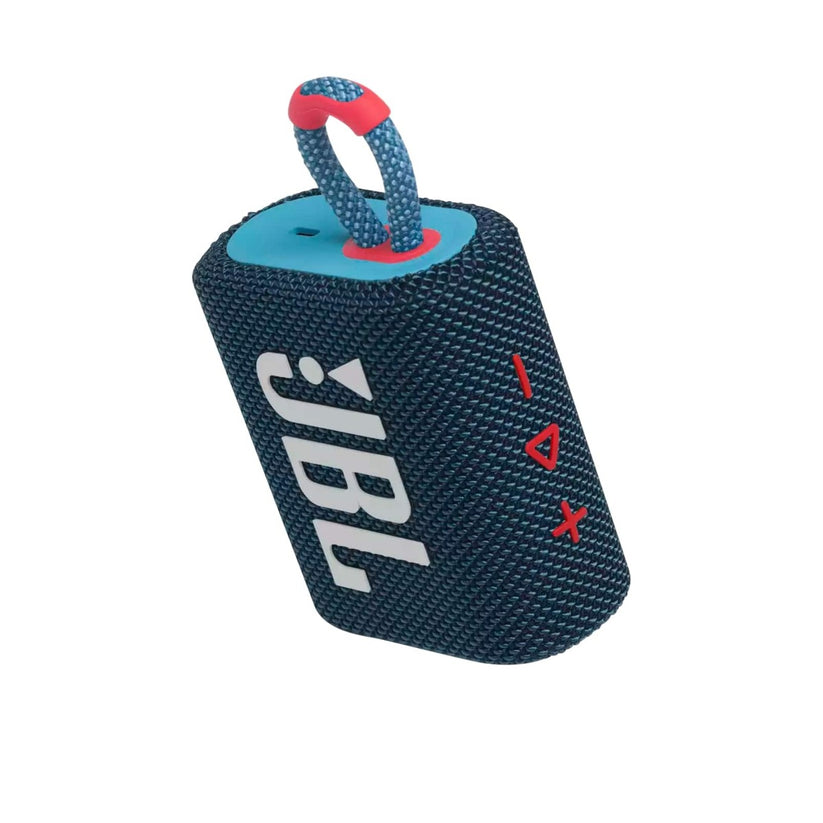 Boxa portabila JBL GO3, IPX67, Bluetooth, Albastru Roz - iSTYLE RO