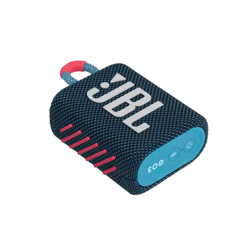Boxa portabila JBL GO3, IPX67, Bluetooth, Albastru Roz - iSTYLE RO