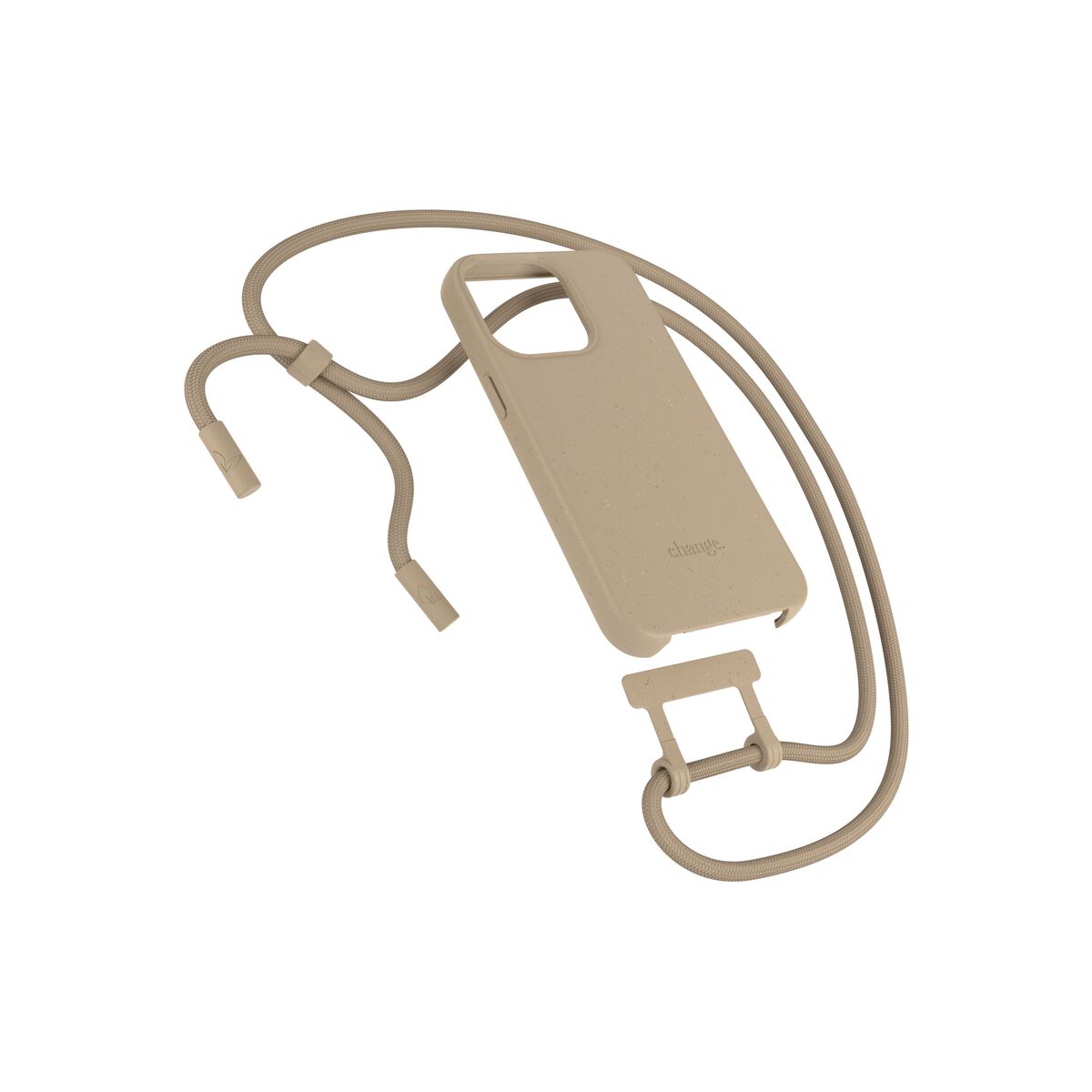 Husa de protectie Woodcessories Change Case pentru iPhone 14 Pro, Taupe - iSTYLE RO