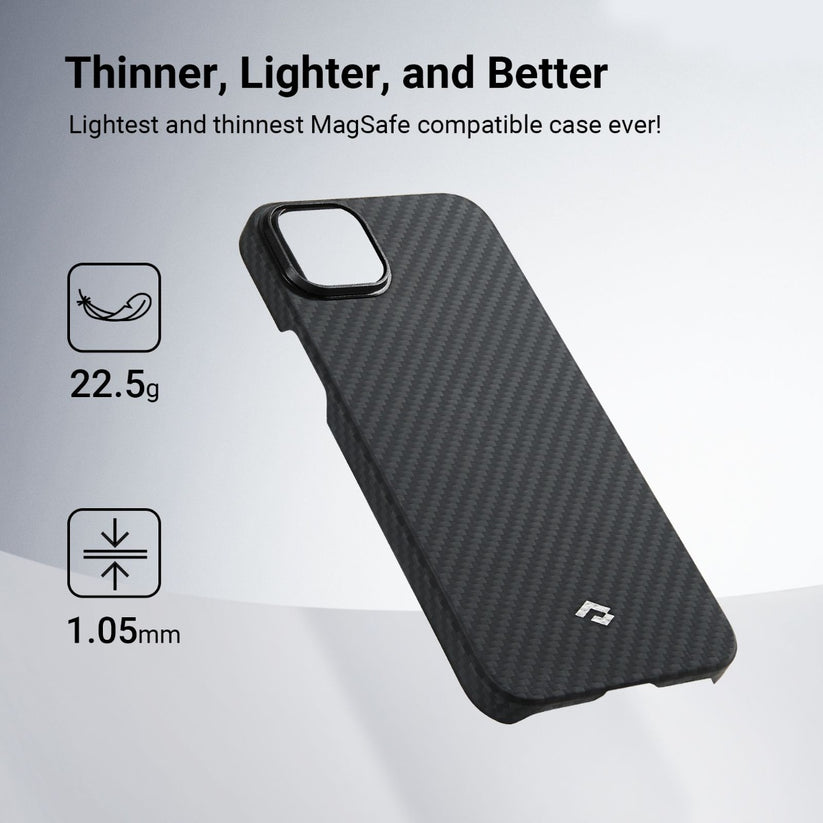 Resigilat: Husa de protectie Pitaka MagEZ 3 cu MagSafe pentru iPhone 14 Plus, Negru - iSTYLE RO