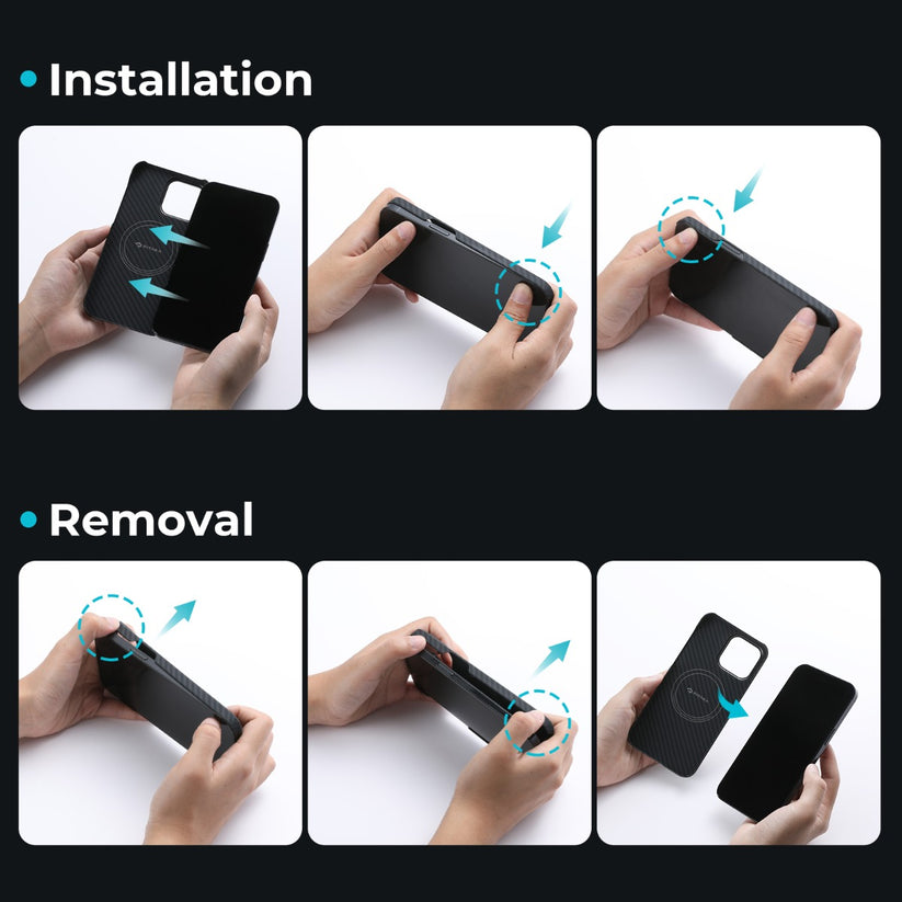 Resigilat: Husa de protectie Pitaka MagEZ 3 cu MagSafe pentru iPhone 14 Pro, Negru - iSTYLE RO
