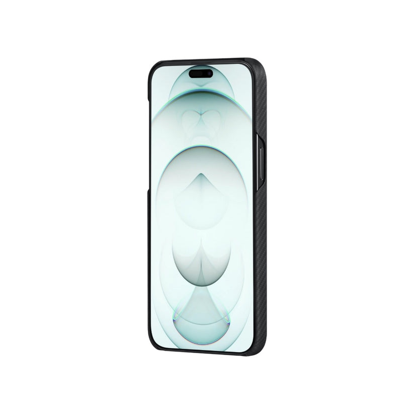 Husa de protectie Pitaka MagEZ 4 600D cu MagSafe pentru iPhone 15 Pro Max, Negru - iSTYLE RO
