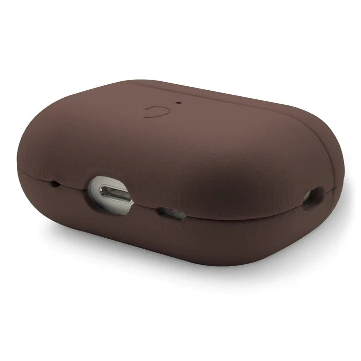 Husa de protectie Decoded AirCase pentru AirPods Pro 2, Piele, Maro - iSTYLE RO