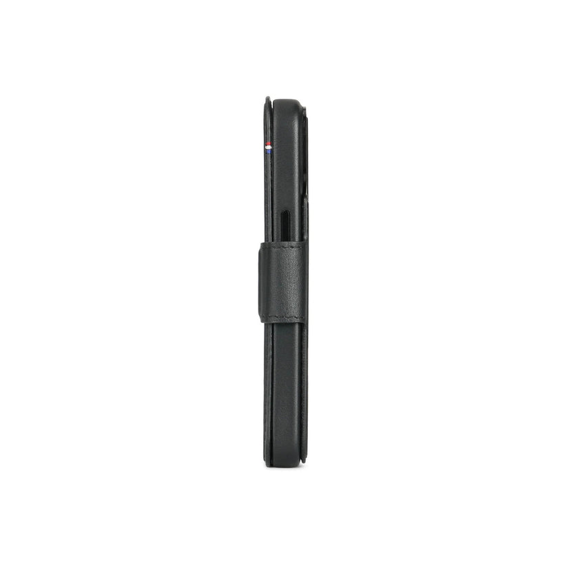 Husa de protectie Decoded cu portofel detasabil iPhone 15, Piele, Negru - iSTYLE RO