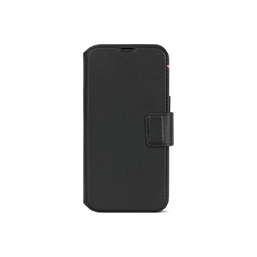 Husa de protectie Decoded cu portofel detasabil iPhone 15 Pro Max, Piele, Negru - iSTYLE RO