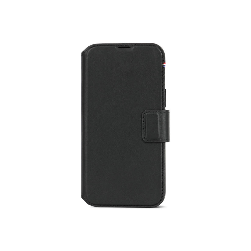 Husa de protectie Decoded cu portofel detasabil iPhone 15 Plus, Piele, Negru - iSTYLE RO