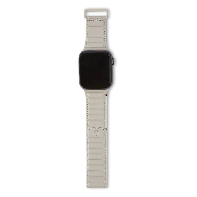 Curea Decoded Magnetic Traction pentru Apple Watch 38/40/41mm, Piele, Clay - iSTYLE RO
