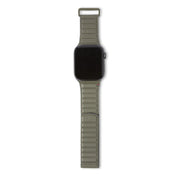 Curea Decoded Magnetic Traction pentru Apple Watch 38/40/41mm, Piele, Olive - iSTYLE RO