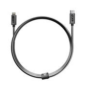 Cablu de date NEXT ONE tip USB-A - Lightning, Metalic, Space Grey - iSTYLE RO