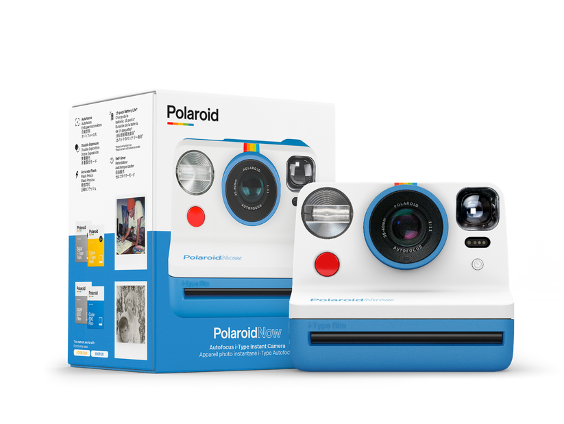 Camera Foto Instant Polaroid Now, Albastru - iSTYLE RO