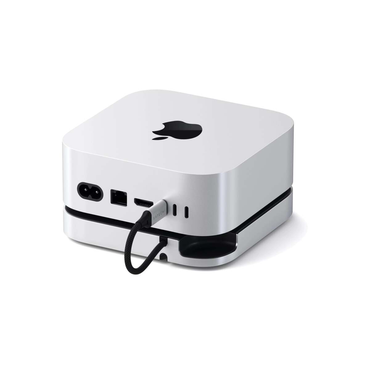 Suport și hub pentru Mac Mini M4 cu carcasă SSD - iSTYLE RO