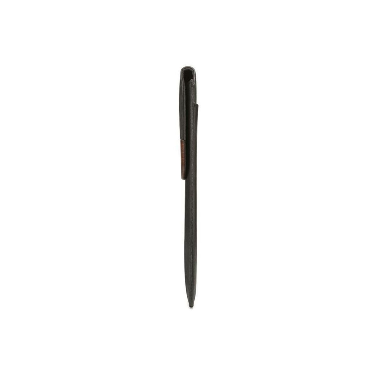 Husa de protectie Woodcessories EcoPouch pentru Macbook Air (2018) / 13 Pro, Walnut / Black Leather (vegan) - iSTYLE RO