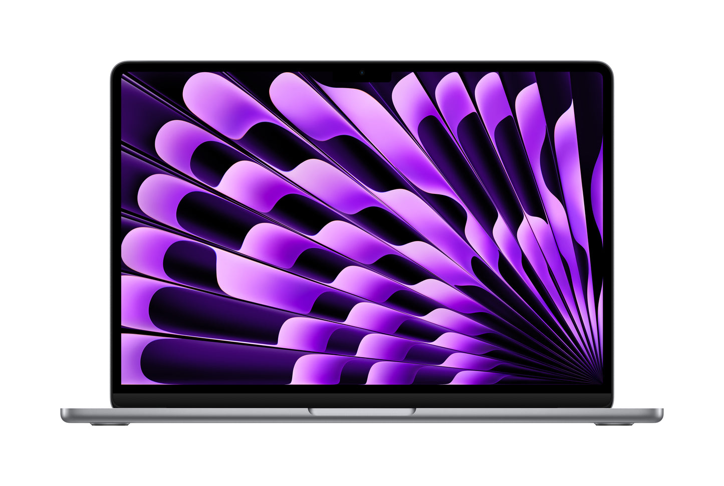 MacBook Air 15", procesor Apple M3, 8 nuclee CPU si 10 nuclee GPU, 24GB, 512GB, Space Grey, INT KB - iSTYLE RO