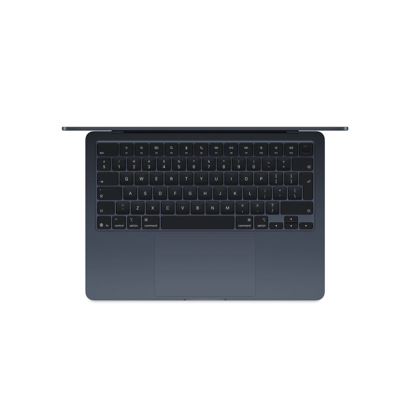 Resigilat: MacBook Air 13", procesor Apple M4, 10 nuclee CPU si 10 nuclee GPU, 16GB, 512GB, Midnight, INT KB - iSTYLE RO