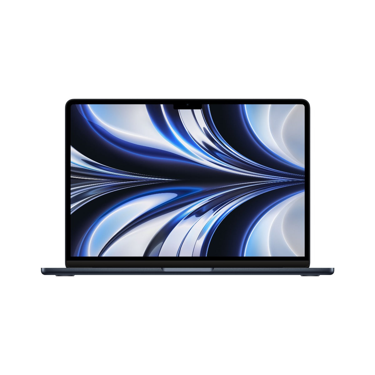 MacBook Air 13", procesor Apple M2, 8 nuclee CPU si 10 nuclee GPU, 8GB, 512GB, Midnight, INT KB - iSTYLE RO