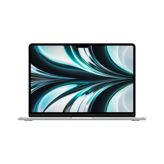 MacBook Air 13", procesor Apple M2, 8 nuclee CPU si 10 nuclee GPU, 8GB, 512GB, Silver, INT KB - iSTYLE RO