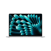 Resigilat: MacBook Air 15", procesor Apple M3, 8 nuclee CPU si 10 nuclee GPU, 8GB, 256GB, Silver, INT KB - iSTYLE RO